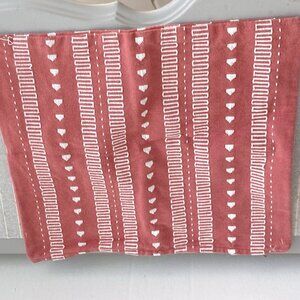 Throw Pillow Cover Rustic Textured Cotton Devi Design India Bohemian Chic